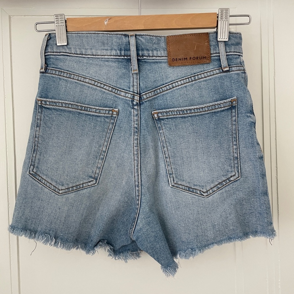 The '50s Arlo Hi Mini Denim Short - Picture 6 of 7